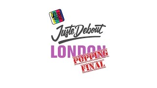 Brooke & Dickson vs Ramelle & Harry Popper – JUSTE DEBOUT LONDON 2016 POPPING FINAL