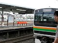 籠原駅で増結をします。