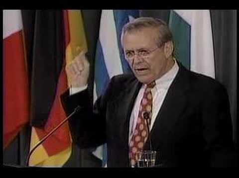 Rumsfeld on Weapons of Mass (self) ...