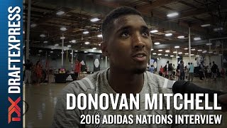 Donovan Mitchell Interview from 2016 Adidas Nations