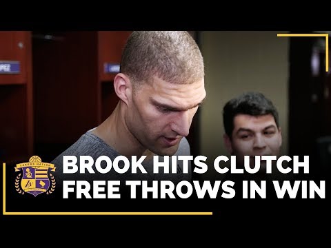 Video: Brook Lopez After His First Ever Jump Ball Win