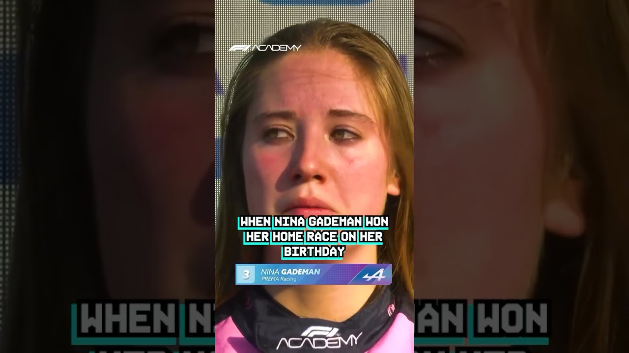 Nina Gademan's last visit to Zandvoort was one she won't forget 🤯 | F1 ACADEMY