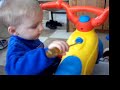Aiden fixing his big boy tryc.