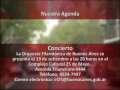 Programa N° 208: 16 de septiembre 2012: Nuestra Agenda... Actividades culturales para la semana