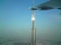 Volando por la torre burj dubai