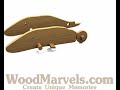 Build your own wooden Whale (humpback)!