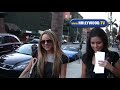 Amanda Bynes and Friend in Beverly Hills.