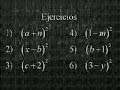 binomio al cuadrado - ejemplo 01