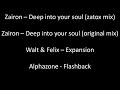 Zairon, Walt & Felix and Alphazone Mix Zairon, Walt & Felix and Alphazone Mix