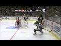 Jordan Staal pops Kimmo Timonen