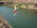 Pulando na Cachoeira Pavuna ( Lago ) 2