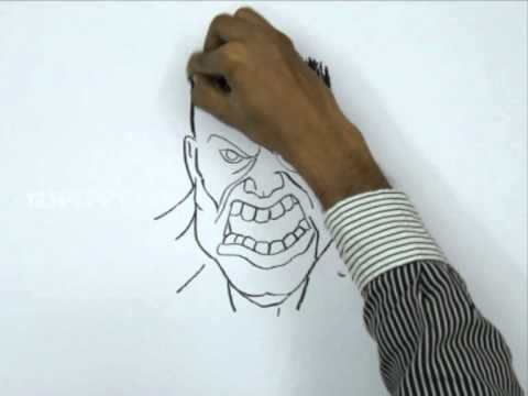 how to draw the hulk