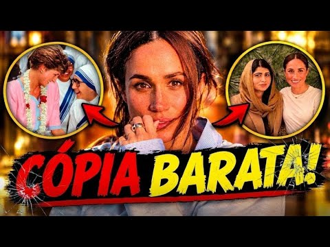 💣 MEGHAN usa Malala em ESTRATÉGIA DESESPERADA para imitar PRINCESA DIANA