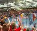 HSG Nordhorn, Europapokal Finale - Einlaufen