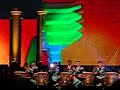 Traditional Korean drum team