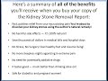 Dissolve Your Kidney Stones
