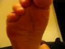 blonde and her feet