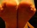 blonde and her feet