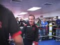 Joe Calzaghe workout 11/03/08 in prep for Roy Jones, Jr.