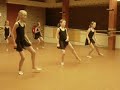 Maud op balletles in Vught