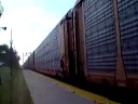 BNSF Train In Westmont ,Illinois