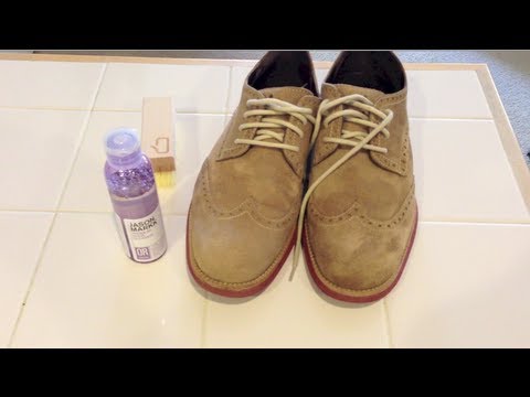 how to care suede shoes