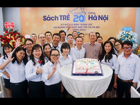 Buổi lễ kỷ niệm 20 năm thành lập Chi nhánh NXB Trẻ tại Hà Nội với sự có mặt của các thế hệ lãnh đạo nhân viên và đặc biệt là nhiều nhà văn đồng hành với NXB Trẻ suốt 20 năm qua