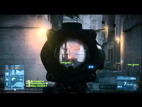 how to attach scope in bf3