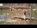 Uncle Steve Fishes Cabe's Gorge Of Eno River