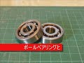 Ball bearing motor and Welsh onion