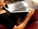alyssa gets stuck in a shipment bin
