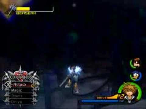 Kingdom Hearts II - Saix Battle