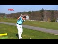 Thief hit by a golf ball