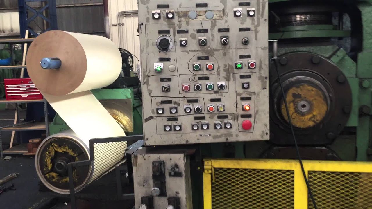 37" WATERBURY FARREL 2 HI SKIN PASS MILL