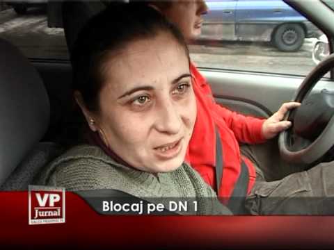 Blocaj pe DN 1