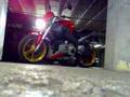 Buell XB12S with Race Exhaust Can Ticking Over