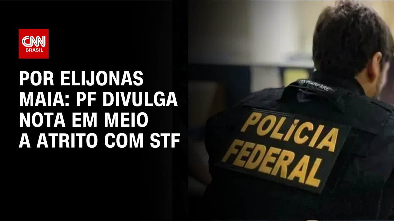 PF divulga nota em defesa de investigações em meio a atrito com STF  | LIVE CNN