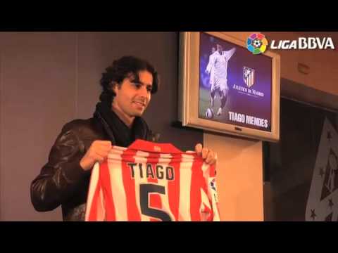Presentaci&oacute;n en el Atl&eacute;tico de Madrid