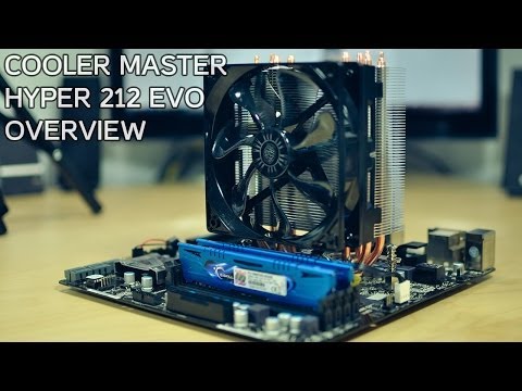 Best CPU Cooler! | Cooler Master Hyper 212 EVO Overview & Install