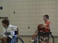 Jon \"Dr. D\" Godsey scoops up a loose ball