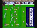 Delhomme to Rosario to beat the Chargers: According to Tecmo