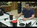 Loading 35mm B&W film onto a developing reel