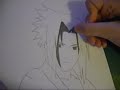 How to draw Sasuke Shippuuden How to draw Sasuke Shippuuden