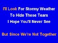 Karaoke Song Track Crying in the Rain divx cdg