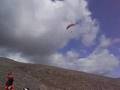Skarpi taking off from Armannsfell Thingvellir