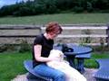 Doggie and Cows sleeping
