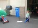 Martin plays teeball on his 2nd birthday Martin plays teeball on his 2nd birthday