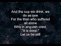 Let Us Be Still By Jason Goldtrap 12.05.05 Let Us Be Still By Jason Goldtrap 12.05.05