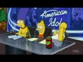 the simpsons on amarican idol