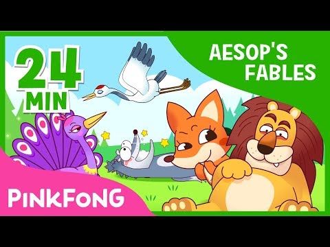 The Old Lion and the fox and 7+ songs| Aesop's Fables | + Compilation | Pinkfong Songs for Children